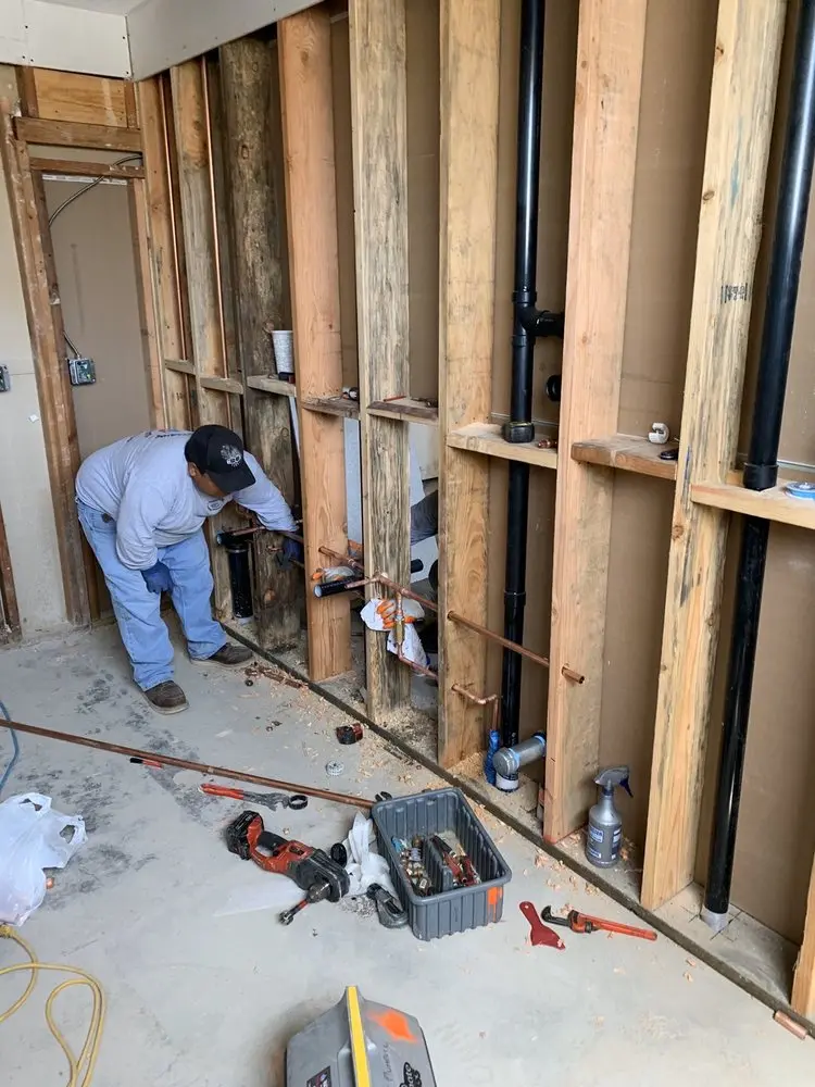 Commercial rough-in plumbing for Trenchless Sewer Repair in Shepherd Plantation